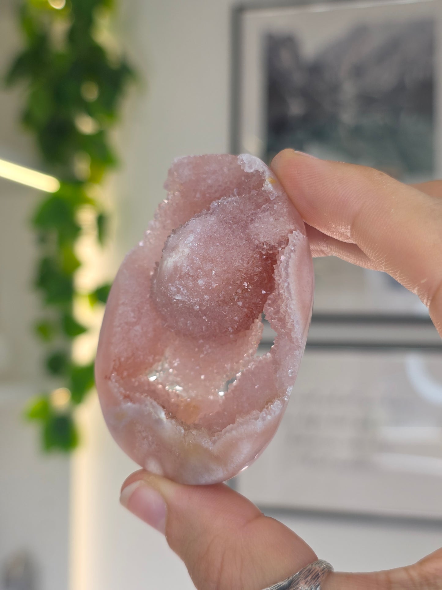 High Grade Madagascan Pink Amethyst Freeform - D