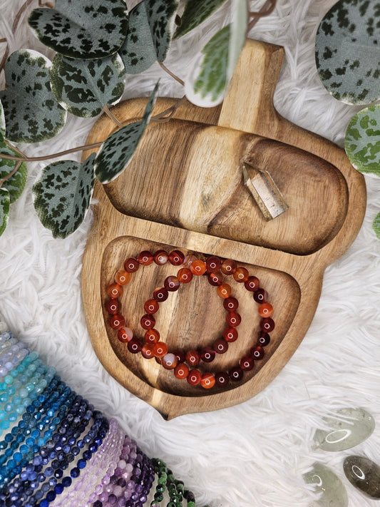 Carnelian 8mm Bracelet - MAS0980
