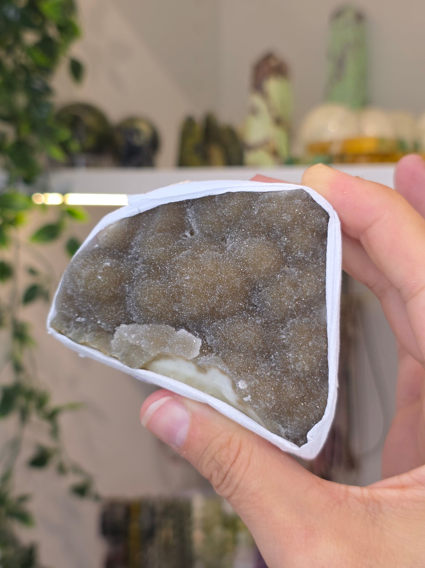Brazilian Rainbow Sugar Amethyst Raw Clusters