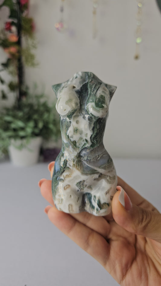 Moss Agate Lady Body F - MAS0633