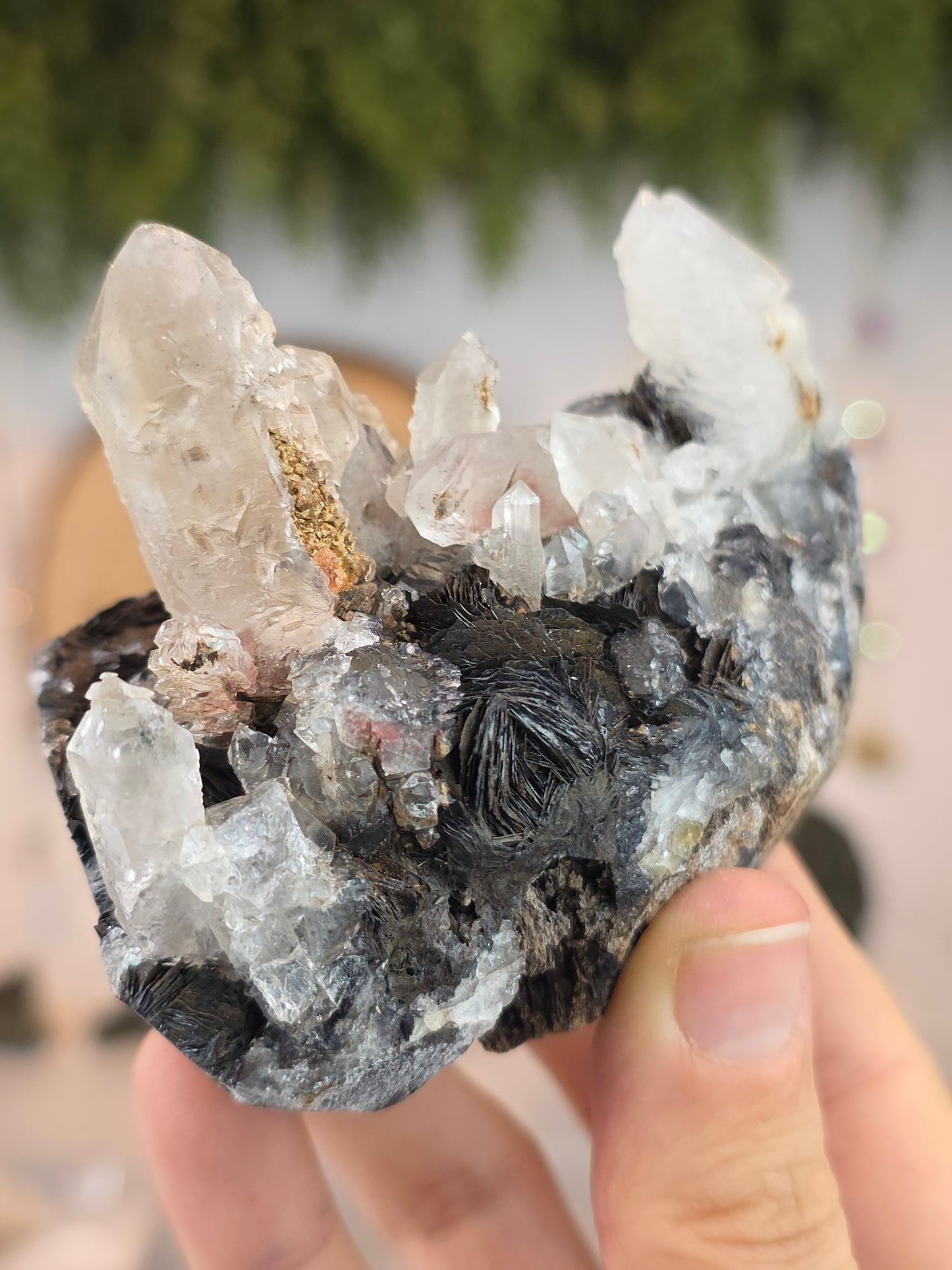Quartz with Specularite from Guangdong, China