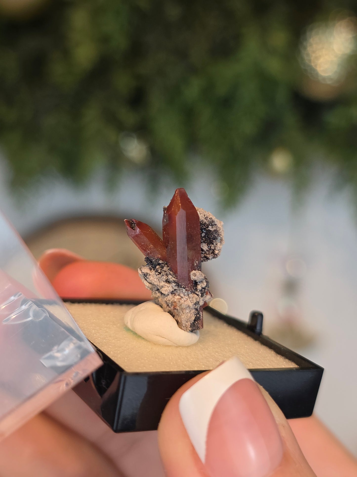 Red Topaz Specimen from Mexico - MAS6096