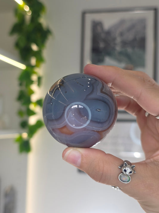 Swazi Agate Sphere from Mozambique - Z