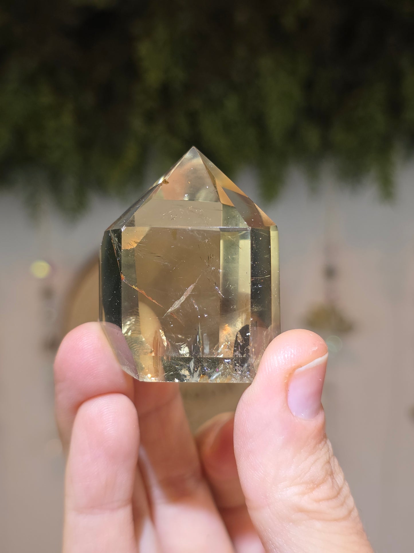Brazilian Citrine Tower B with Phantom