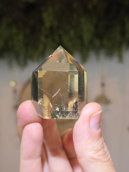Brazilian Citrine Tower B with Phantom
