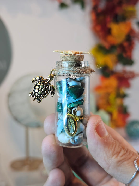 Coral Reef Crystal Confetti Bottle