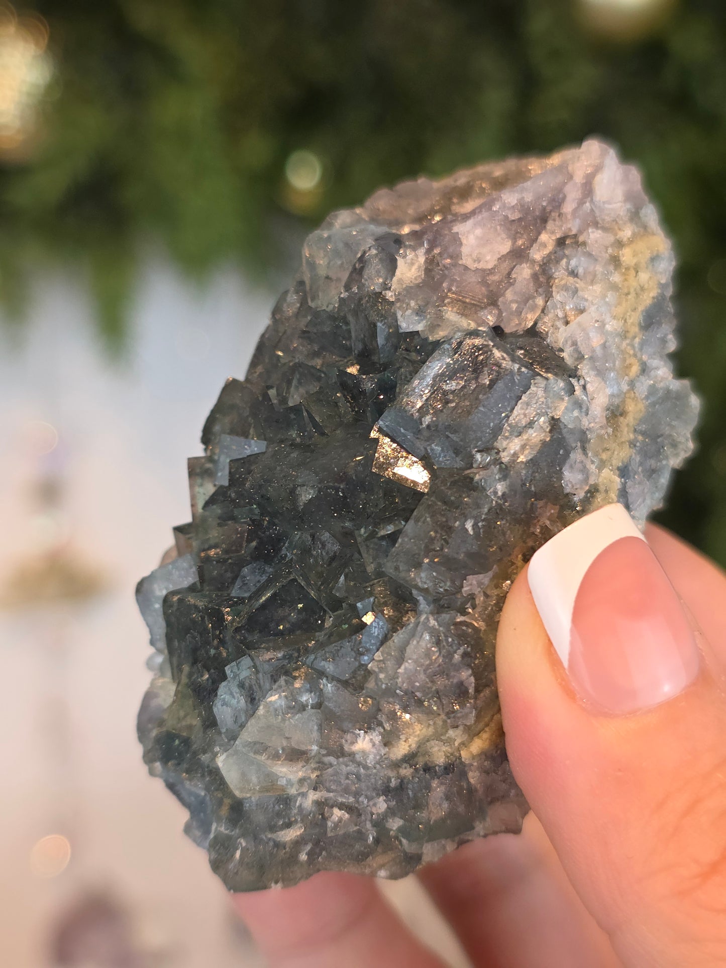Daylight Fluorite from Nigeria - MAS6080