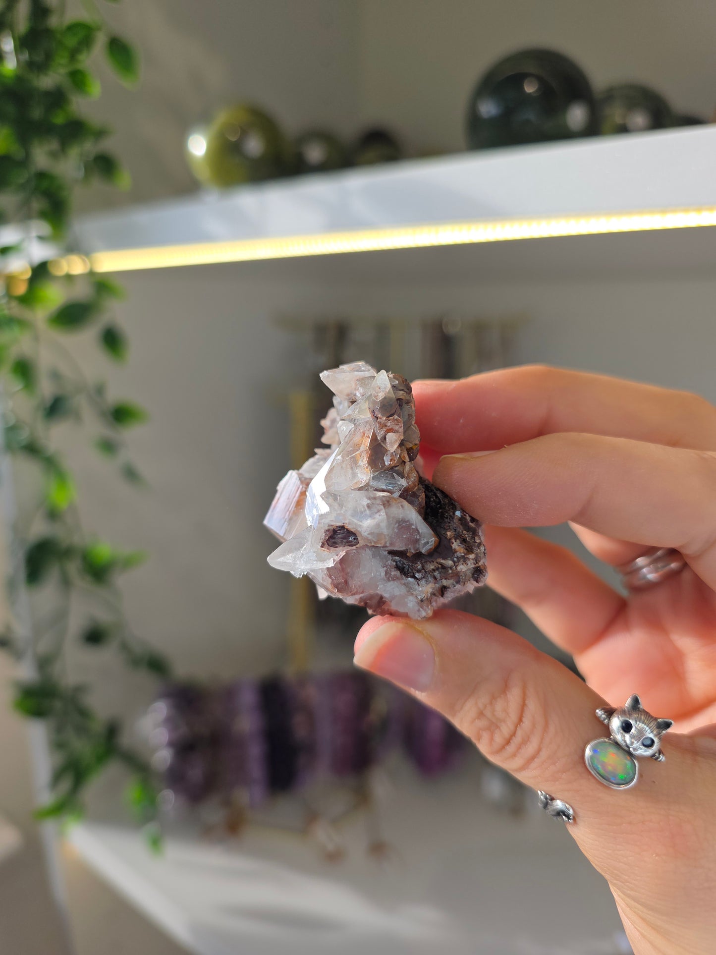 Chocolate Tooth Calcite from Daye, Hubei Province, China D