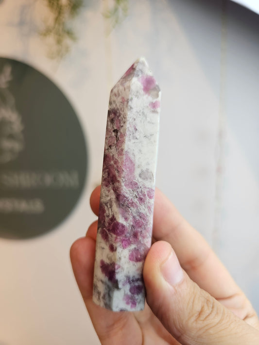 Plum Tourmaline Tower - MAS0906