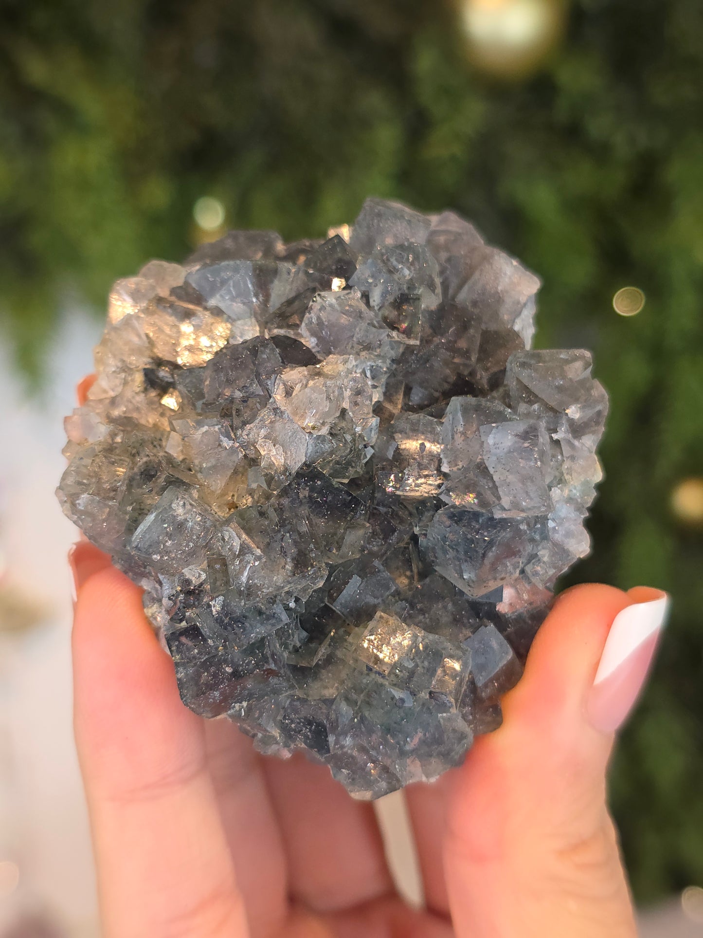 Daylight Fluorite from Nigeria - MAS6082