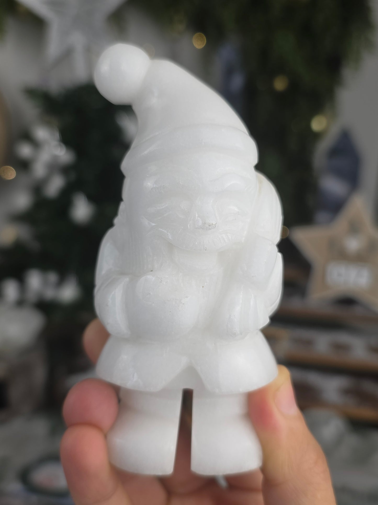 White Jade Santa - MAS6031