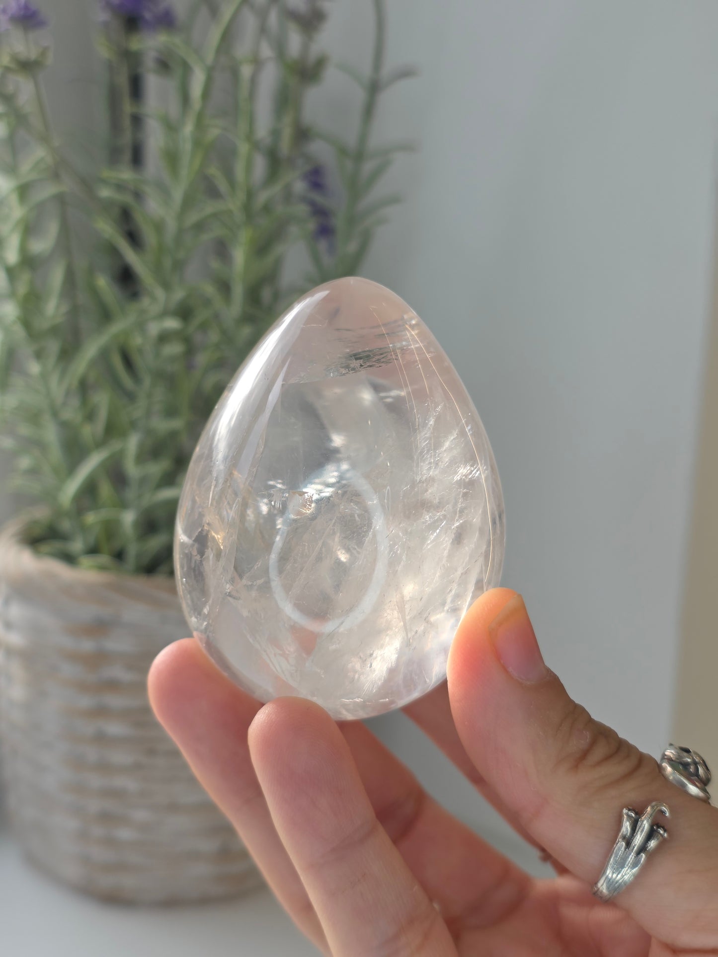Girasol Quartz Egg - C