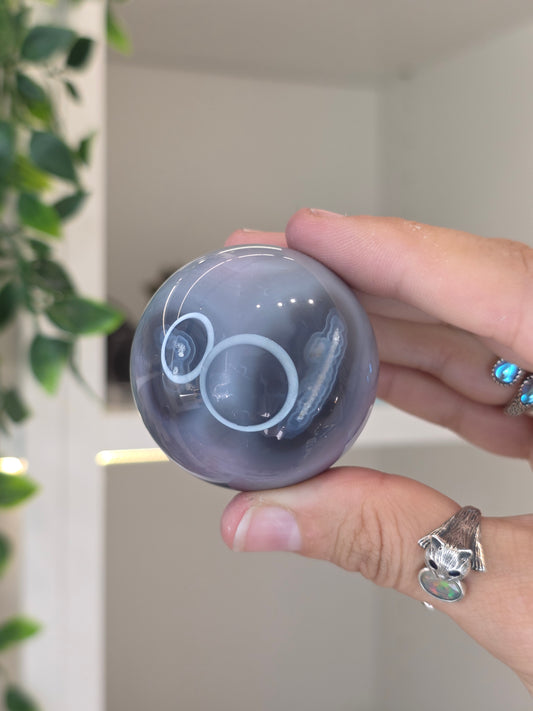 Swazi Agate Sphere from Mozambique - O