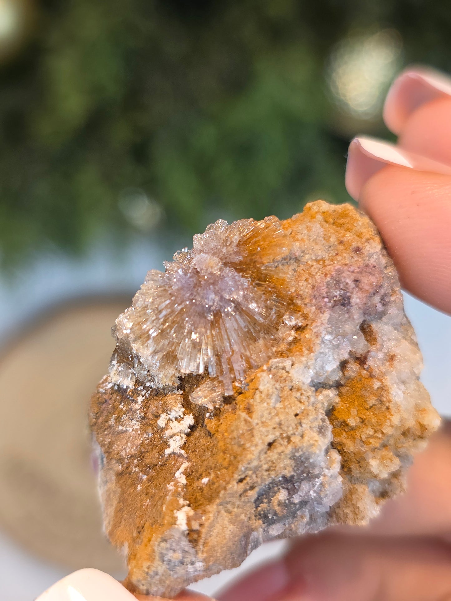 UV reactive Creedite from the Dachang Mine, Guizhou, China - MAS6122