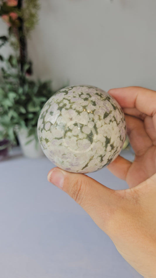 Peace Jade Sphere - MAS0576