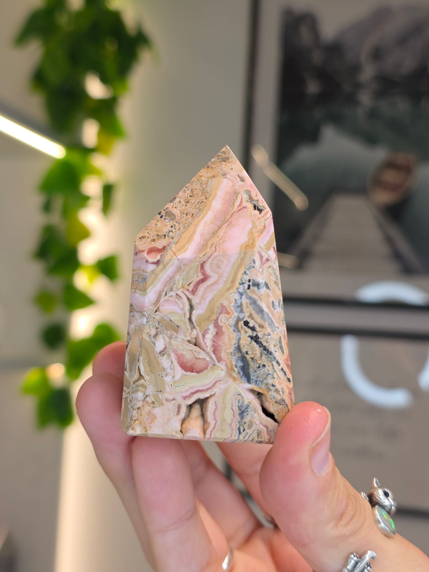 Peruvian Rhodochrosite Freeform - C