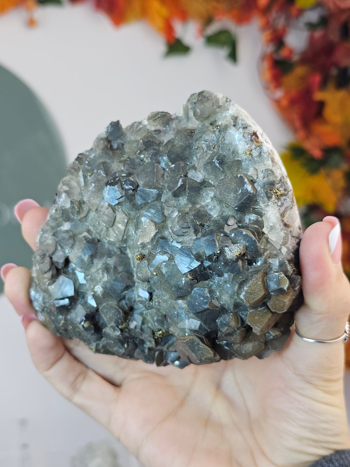 Smokey Koi Calcite with Pyrite from Hubei, China - MAS2866