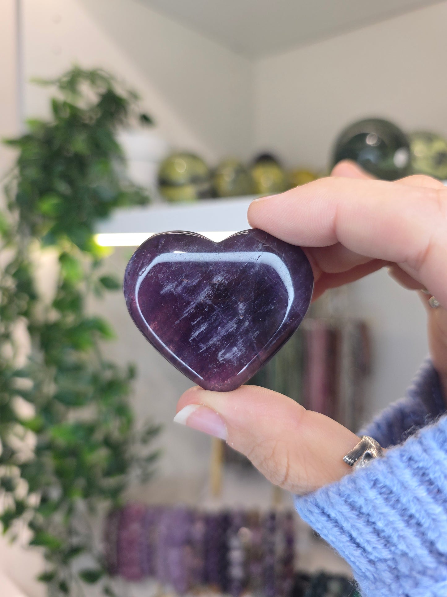 Amethyst Hearts