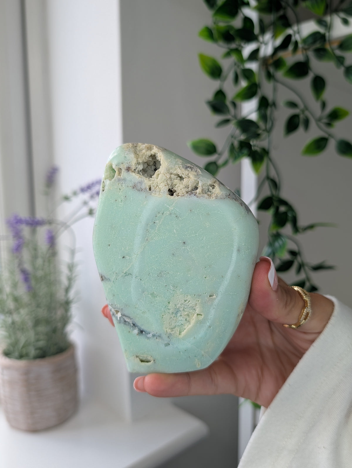 High Grade Indonesian Chrysoprase Freeform