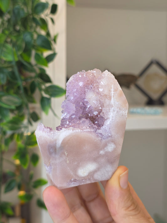 High Grade Madagascan Pink Amethyst Freeform - A