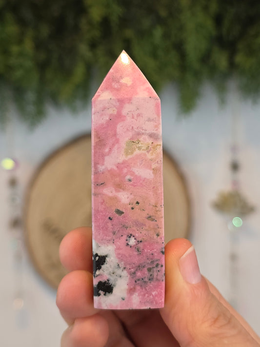 Peruvian Rhodonite Tower C