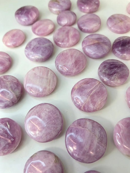 Intuitively Chosen Pakistan Kunzite Button Flat Stones
