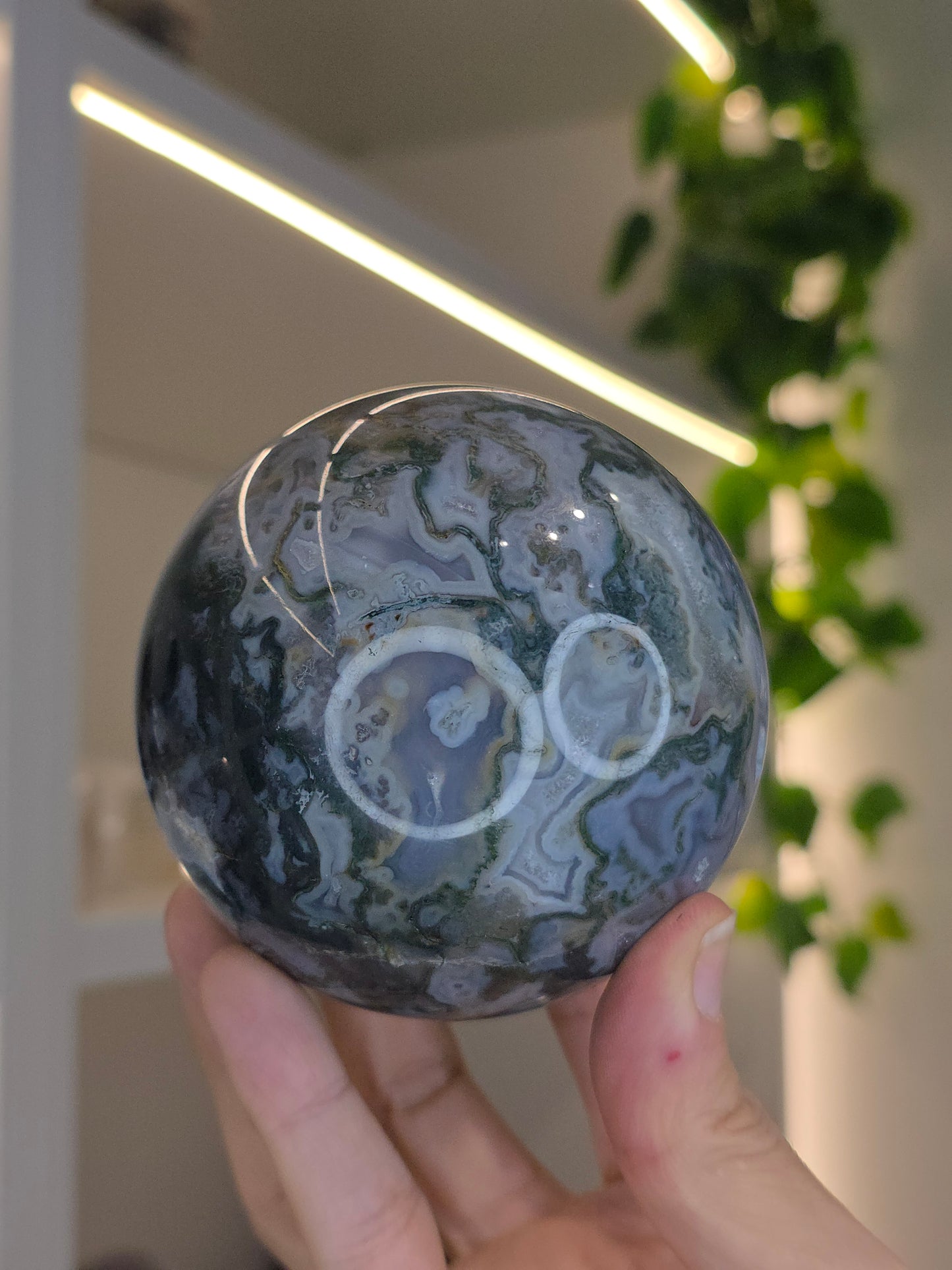 Moss Agate Sphere