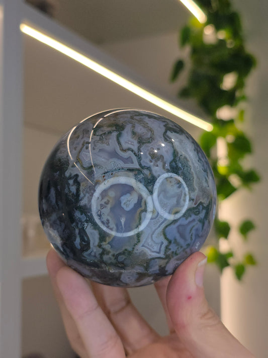 Moss Agate Sphere