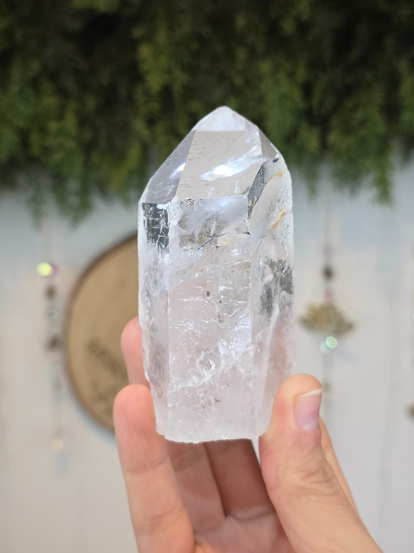 Brazilian Lemurian Quartz Tower K