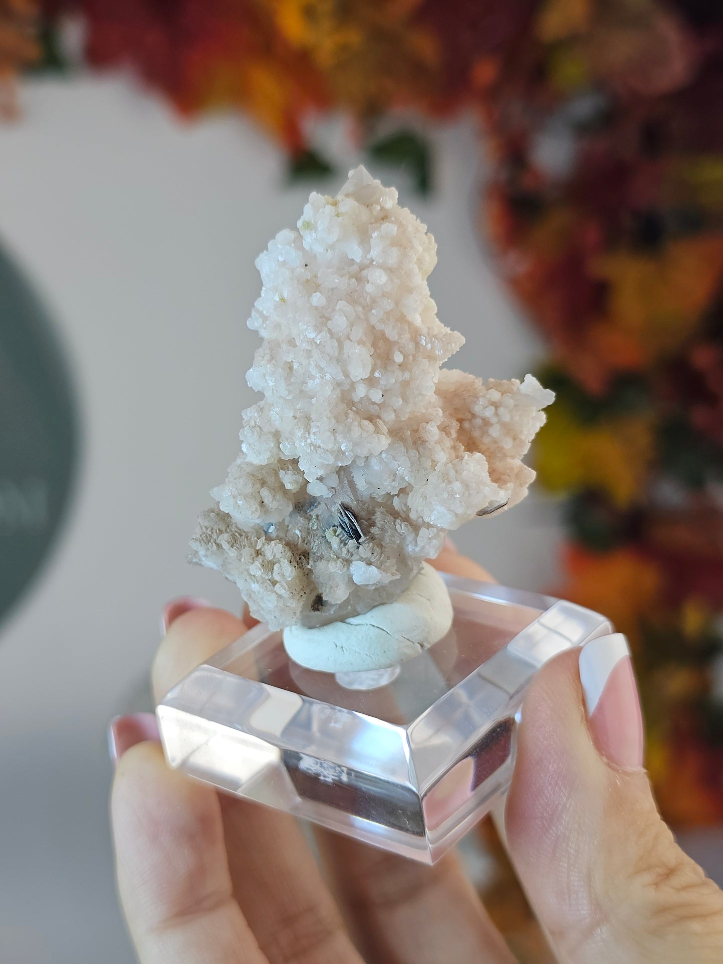 Candle Quartz with Pink Calcite from Inner Mongolia - MAS2999