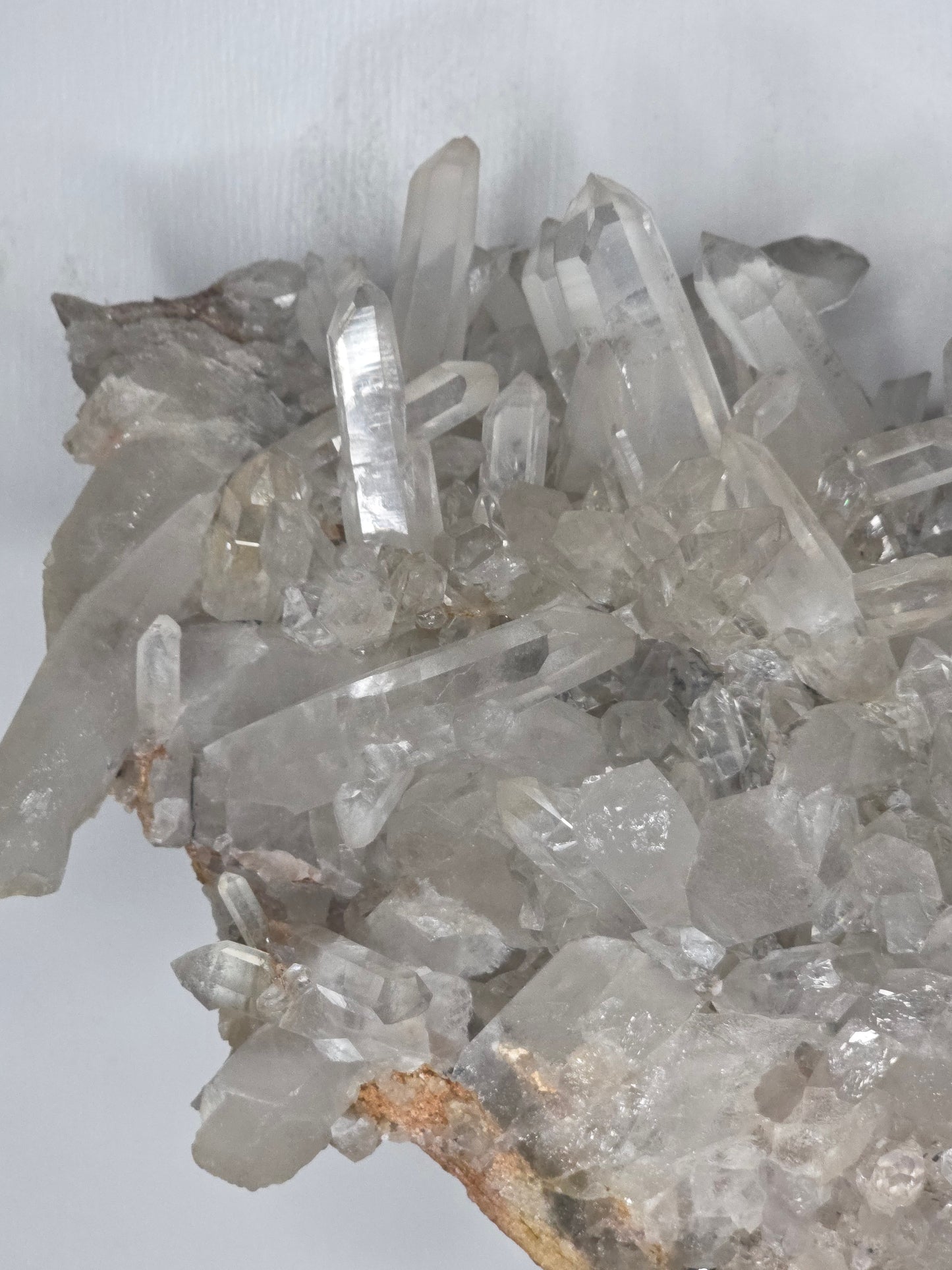 Clear Quartz Cluster from Arkansas, USA - MAS3516