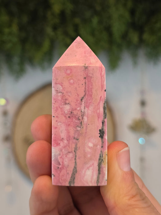 Peruvian Rhodonite Tower D