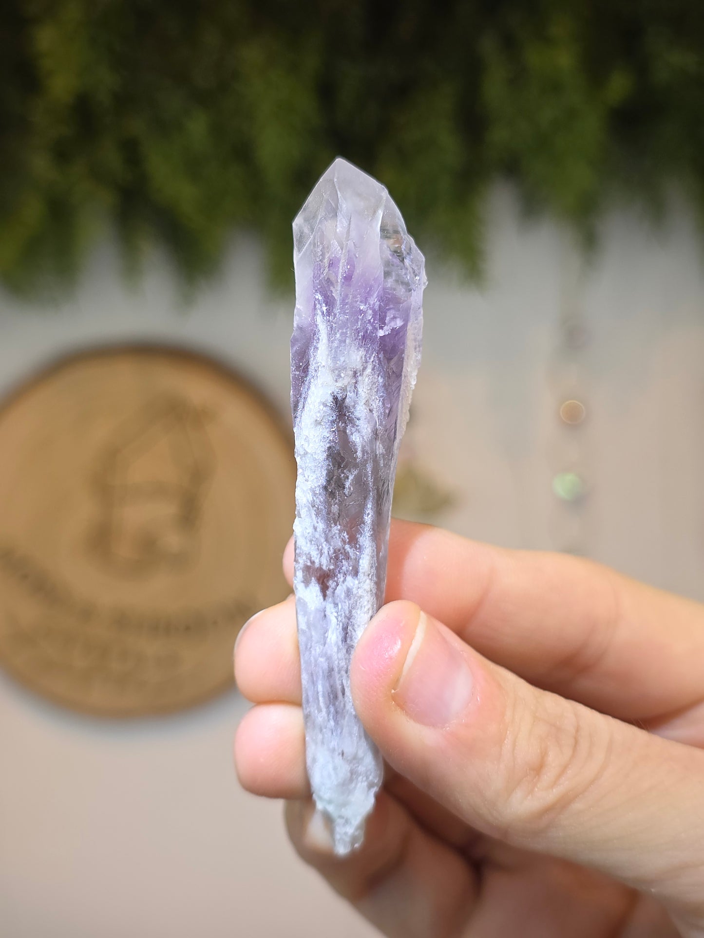 Brazilian Amethyst Root Point