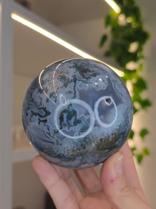 Moss Agate Sphere