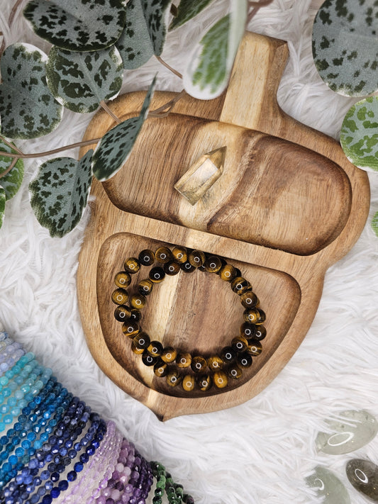 Tigers Eye 8mm Bracelet - MAS0903