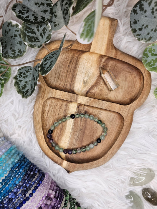 Fluorite 6mm Bracelet - MAS0969