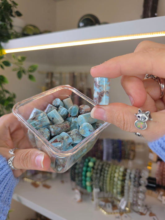 Intuitivley Chosen Larimar Barrel