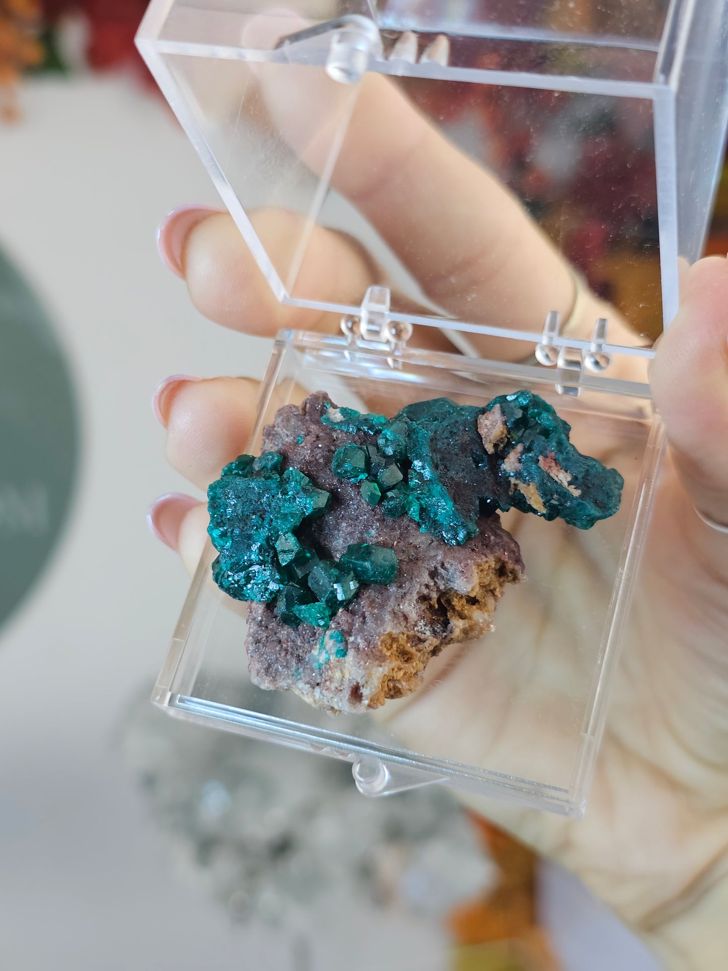 Dioptase Specimen D from Namibia - MAS3009