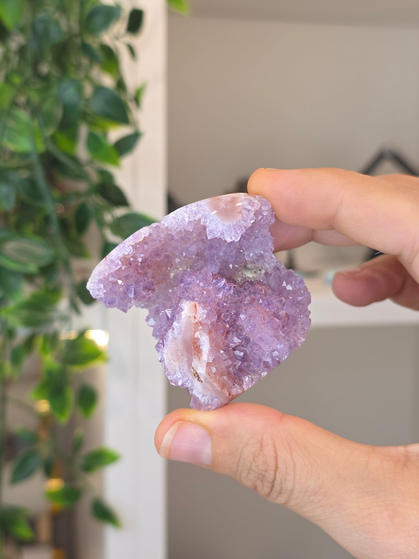 High Grade Madagascan Pink Amethyst Freeform - E